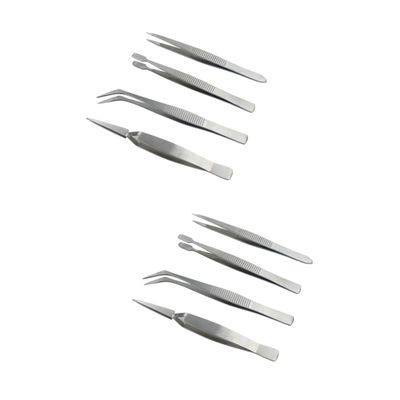balacoo 8 Pcs Multifunctional Steel Soft Tip Kit Thickened Handle for Soldering Manicure