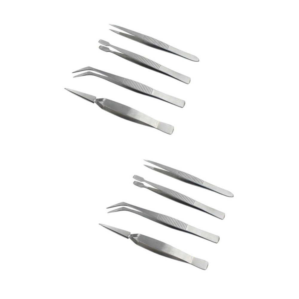 balacoo 8 Pcs Multifunctional Steel Soft Tip Kit Thickened Handle for Soldering Manicure