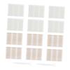 balacoo 3pcs Tape Stickers for Women Invisible Double Adhesive with Tools Natural Look with Skin Color Design Lightweight Mesh for Eye Makeup Application Random Style view 1