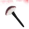 Balacoo Wood Handle Makeup Large Big Blush Brush Powder Foundation Brush for Busy Women Random view 3