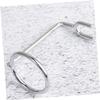 balacoo 2pcs Razor Stand Shaving Brush Holder Men Safety Razor Rack Air Dry Brush Metal Shaving Stand Random Patterns view 2