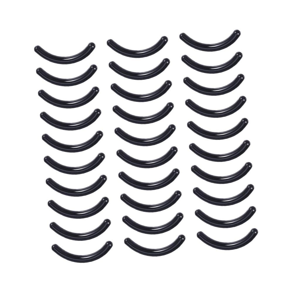Angoily 180pcs Silicone Eyelash Curler Replacement Pads Durable Lash Curling Tool for Women Practical Beauty Supplies for Daily Use Lightweight Portable