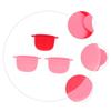 Beaupretty 3pcs Silicone Wax Bowls for Hair Removal High Temperature Resistant Folding Waxing Tools Non-stick Design for Easy Cleaning for Hard Wax Melting and Application view 3