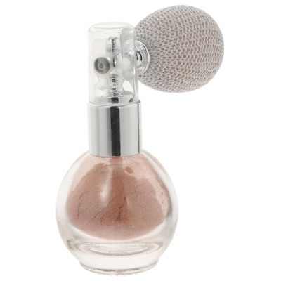 Beaupretty Body Glitter Spray Highlighter for Radiant Glow Shimmering Spray for Face Body Hair Easy One-handed Application for Festivals and Events Nude Pink