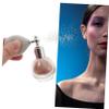 Beaupretty Body Glitter Spray Highlighter for Radiant Glow Shimmering Spray for Face Body Hair Easy One-handed Application for Festivals and Events Nude Pink view 3