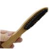 DOITOOL 3pcs Natural Boar Bristle Beard Brush Wooden Mustache Grooming Tools for Men Elastic and Gentle Bristles for Facial Hair Care Lightweight Long Handle for Daily Use view 2