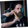 DOITOOL 3pcs Natural Boar Bristle Beard Brush Wooden Mustache Grooming Tools for Men Elastic and Gentle Bristles for Facial Hair Care Lightweight Long Handle for Daily Use view 3