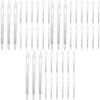 Beaupretty 45pcs Alloy Manicure Tools Metal Nail Files Cuticle Trimmer Nail Art Tools view 1