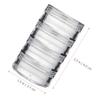 DOITOOL 3sets Refillable Travel Bottles Leak Cream Jars for Face and Eye Creams Compact Cosmetic Container for Toiletries Essentials view 2