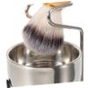 DOITOOL Professional Shaving Brush Set Manual Shaving Kit for Men Foaming Bowl view 2