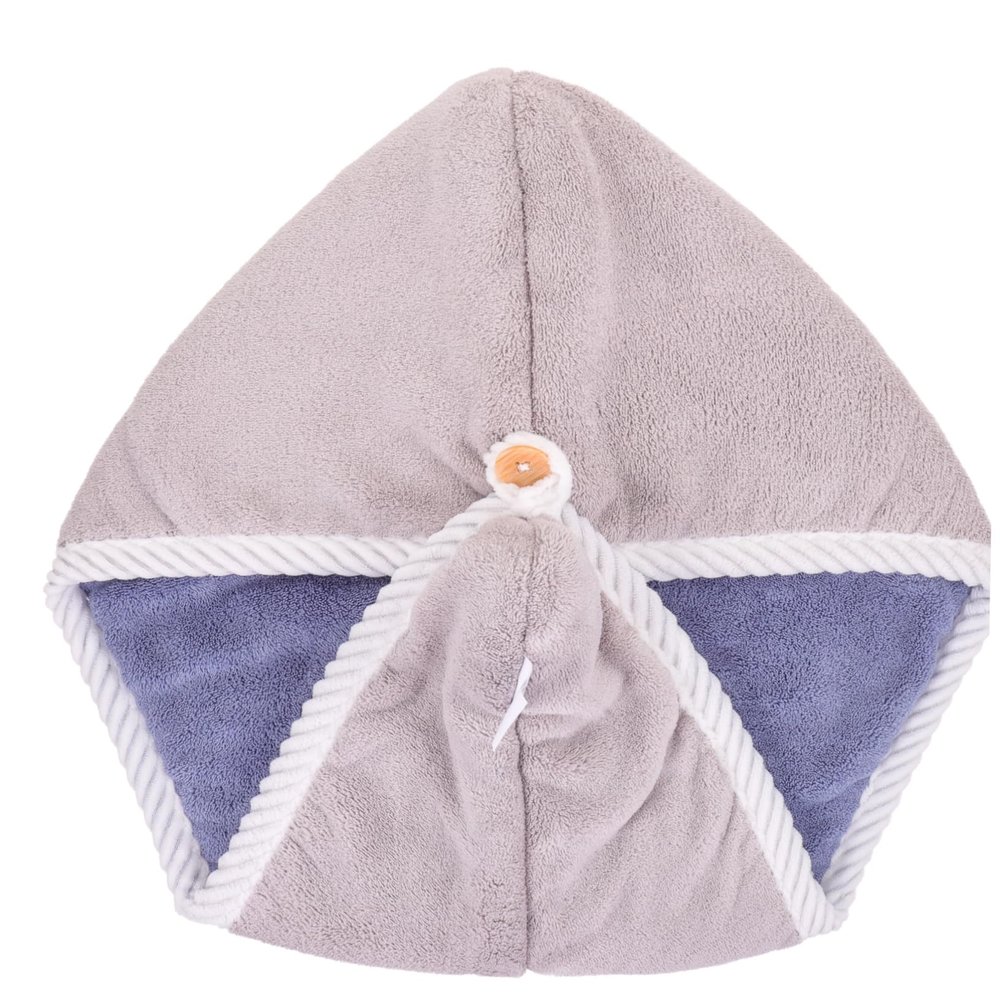 Beaupretty Hair Drying Towel Wrap Fast Absorbent Microfiber Hair Hat for Quick Drying Stylish Turban for Women for Bathing Makeup Swimming