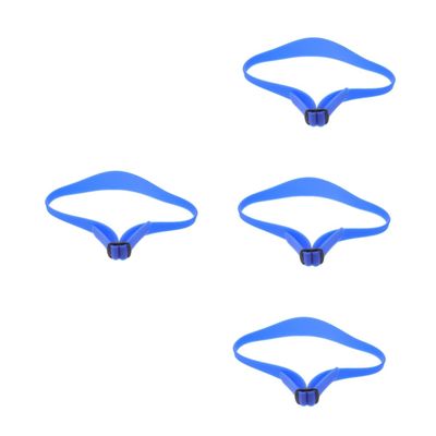 Angoily 4pcs Adjustable Silicone Hair Cutting Guide Neckline Trimming Template for Men Boys Easy to Use Hair Trimming Tool for Home Salon for Haircuts Neckline Shaping