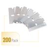 Bates- Single Edge Razor Blades, 200 Pack, Silver, Razor Blades Single Edge, Straight Edge Razor Blade, Scraper Blades, Single Edge Blades, Single Edge Razor Blade, Straight Edge Razor Blades view 2