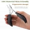 4 Pcs Manicure Set Stainless Steel Nail Clippers, Beauty Tool Portable Set And Podiatrist Toenail ClippersNail Clippers for Thick & Ingrown Toenails view 3