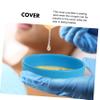 DOITOOL 3pcs Silicone Wax Professional Beauty Salon Supply Nonstick Bowl Safe and Odorless view 3