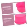 STOBOK Large Capacity Wax Melt Bowl 2pcs Wax Melting Bowl Non-stick Wax Melting Container Hair Removal Wax Bowl Candle Containers Butter Practical Wax Melt Container view 2