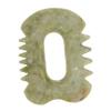 balacoo Jade Scraping Massage Tool: Jade Scraping Board Scraping Tablets Gua Sha Facial Tools Jade Face Massager view 1