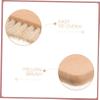 Beatifufu Nail Scrubber Brush for Fingernails Manicure Brushes for Nails Nail Supplies Wooden Handle view 2