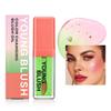 Color Changing Blush Oil, Skin's Natural PH Changing Blush for Dewy, Lightweight & Waterproof & Moisturizing Formula, Lasting Hydrating Rouge for All Skin, Easy To Blend, 6.5ml (Clear Green) view 1