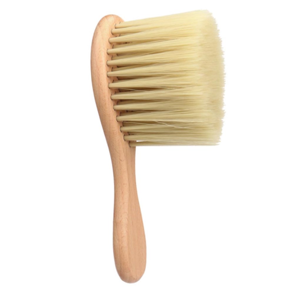 Angoily Hairdressing Cleaning Brush Barber Tool Neck Duster Brush Hair Cutting Accessory