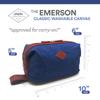 Convenience Kits International Premium Waterproof Canvas Toiletry Bag (Navy) view 2