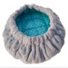 AKISS Flaxseed Deep Conditioning Heat Cap Portable Microwave Hot Bonnet Therapy Hair care Cap For Women (Grey/Dot, Large) view 4