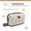 Convenience Kits International Premium Canvas Toiletry Bag (Ivory) view 2