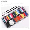 DOITOOL 12-color Face Paint Makeup Kit with Palette Hand-painted Face Painting Kit for Teens Adults view 2