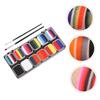 DOITOOL 12-color Face Paint Makeup Kit with Palette Hand-painted Face Painting Kit for Teens Adults view 3