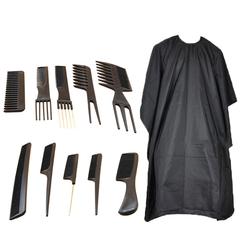 1 Set 11pcs Man Comb Brush Modeling