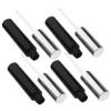NOLITOY 4pcs Empty Eyeliner Vials Set with Funnels and Pipettes for Diy Eyeliner and Eyelash Oil Compact Lightweight Makeup Containers for Women and Girls view 1