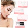 NOLITOY 4pcs Empty Eyeliner Vials Set with Funnels and Pipettes for Diy Eyeliner and Eyelash Oil Compact Lightweight Makeup Containers for Women and Girls view 4