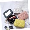 DOITOOL 1pc Portable Leather Makeup Bag for Lipstick Storage and Lightweight Cosmetic Organizer for Travel Office and Outdoor Use Keeps Your Lipsticks Neatly Organized view 3