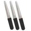 3pcs Metal Nail Files for Natural Nails Fingernail Files Nail File Metal Pedicure Tool Toe Nail File Fingernail Trimming Tools Manicure Nail Files Stainless Steel Aldult view 1
