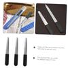 3pcs Metal Nail Files for Natural Nails Fingernail Files Nail File Metal Pedicure Tool Toe Nail File Fingernail Trimming Tools Manicure Nail Files Stainless Steel Aldult view 2
