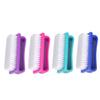 Beaupretty 12pcs Professional Nail Brush for Removal Manicure Pedicure Tools Fingernail Scrubbing Brush Nail Art for Salon Home Use Random Color view 1