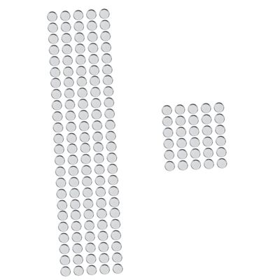 minkissy 150pcs Diy Makeup Palette Empty Round Metal Pans Eyeshadow Blush Bronzer Metal Tray Makeup Artist
