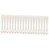 Beaupretty 18pcs Cream Spoon Cosmetic Tools for Skincare Makeup Application Integrated Design for Easy Use Cleaning for Beauty Products view 1