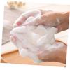 Beaupretty 10pcs Foaming for Bar Soap Net Handmade Cleansing Foaming Net Fluffy Soap Maker Pouch view 3