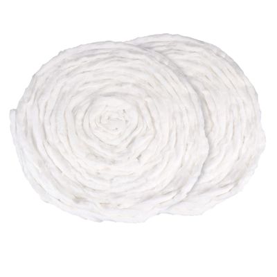 Angoily 2bags Cotton Beauty Coils Roll for Makeup Skin Care Hair Styling and Cleansing Each of Soft Skin-Friendly Cotton Strips for Daily Use