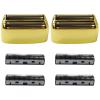2-Pack Replacement Shaving Heads Blades and Foil Compatible for BaBylisPRO FXFS2G/FXFS2 Single-Stick Shaver - Gold view 1