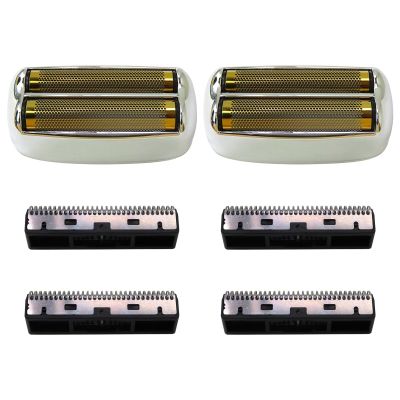 2-Pack Shaver Replacement Foil and Blades Compatible for BaBylisPRO FXFS2G/FXFS2 Shaver Models - Silver
