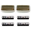 2-Pack Shaver Replacement Foil and Blades Compatible for BaBylisPRO FXFS2G/FXFS2 Shaver Models - Silver view 1