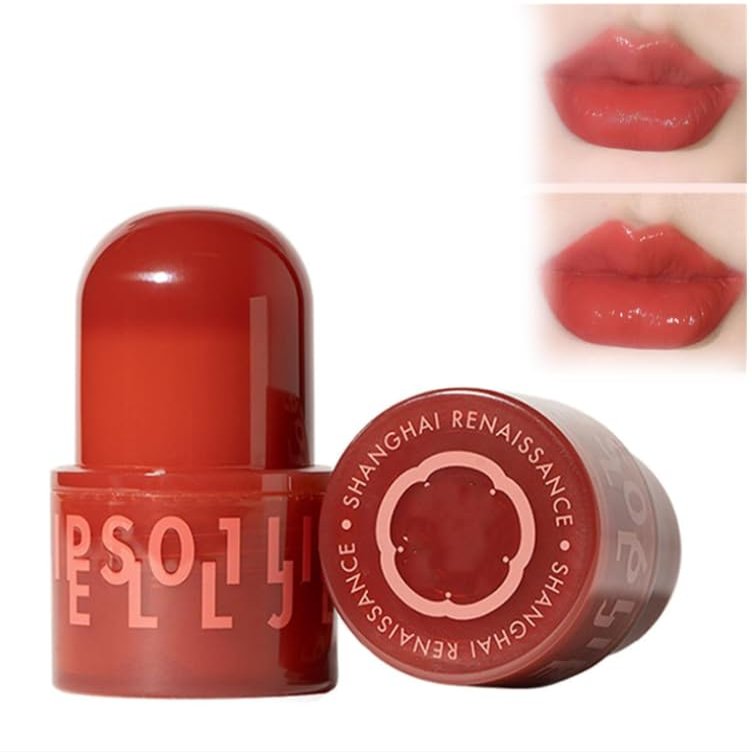 Pishengfa Hezhuang Lip Jelly, Hezhuang Shojo Lip Jell,Water Gloss Mirror Lip Gloss, Moisturizing Lip Oil Gloss Lip, Long Lasting Jelly Texture, Mirror Moisturizing High Shine Lip Stain (J05)