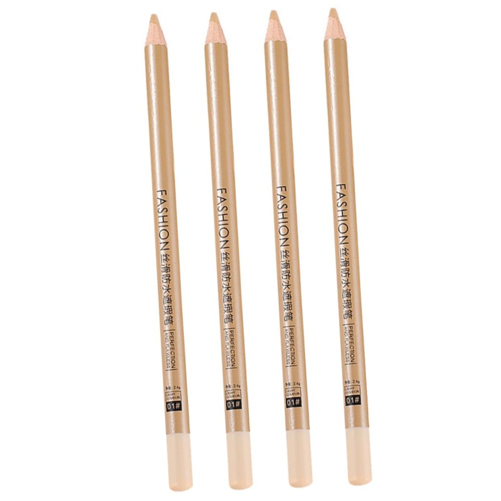Angoily Concealer Stick Makeup Pen under Eye Brightener Concealer Pencil Brush Random Style