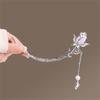 2 Pieces Hair Stick,Fox and Tulip Metal Hairpins Headwear Fork Sticks French Hair Pin Hair Accessories for Women Girls view 2