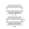 ATRIXU Razor Manual Shaver Barber Beard Face Shaver Hair Removal Underarm Body Shaving Men Women Shave Eyebrow Knife view 3