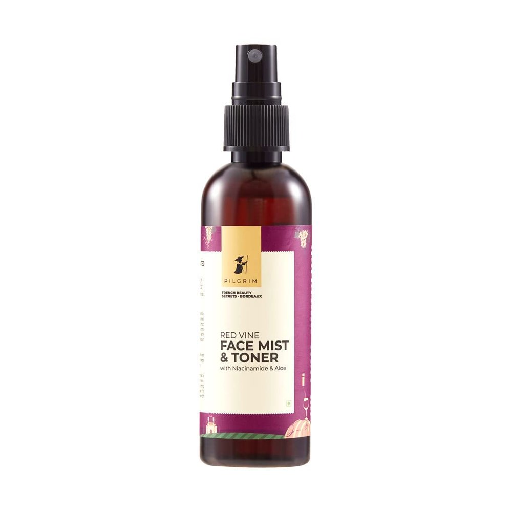 MAGICHOOD Red Vine Face Toner Spray with Vitamin B3 and Aloe, Face Mist Spray For Anti Ageing, Glowing Skin, Dry, Oily Skin, Men & Women,100ml