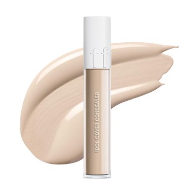 TFIT Idol Cover Concealer - Full Coverage, Lightweight, Sweat & Water Proof, Long-lasting, Lightweight, Conceales Dark Circles, Fine Lines, Redness, 0.22 Oz. (Y01 Light Beige, 0.22 Oz.)