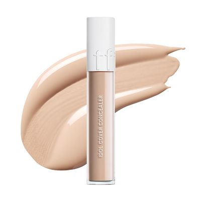 TFIT Idol Cover Concealer - Full Coverage, Lightweight, Sweat & Water Proof, Long-lasting, Lightweight, Conceales Dark Circles, Fine Lines, Redness, 0.22 Oz. (P03 Tone up Beige, 0.22 Oz.)